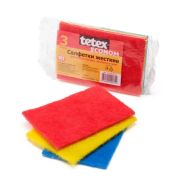 Салфетки абразивные 3 шт. 9х13х0.7см Тетех (х1/50)