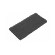 ПАД черный для скор-блока, жесткий BPS-P 25х12см NOWA