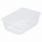 Контейнер низкий без крыш. прямоуг. ПП 1000мл 186х132х62мм цвет прозр. УЮ (х100/500)