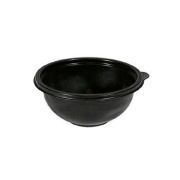 Контейнер суповой без крыш. круглый ПП ПК-58, 500мл D=145мм Выс:63мм цвет Черный Кастер (х480)