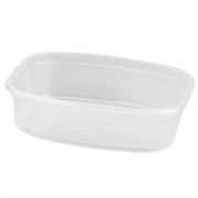 Контейнер средний без крыш. прямоуг. ПП 350мл 138х102х45мм цвет прозр. ЮП (х100/1000)