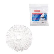 Насадка для швабры МОП круглая диаметр 16см, микрофибра OfficeClean Professional