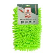 Насадка плоская для швабры МОП 42x13см «CHENILLE», микрофибра, зеленый Текстоп (х1/24) КИТАЙ