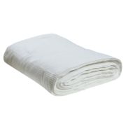 Полотно вафельное 45см x 50, 125г/м2 с обработанным краем в инд. упак.