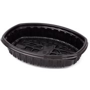 Контейнер без крыш. прямоуг. (для курицы) ПП СпК-258 258х202х48мм цвет Черный СТП (х1/60)