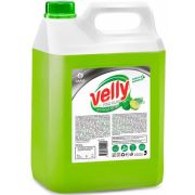 Средство для мытья посуды 5л Велли Премиум концентрированное, (Лайм и мята) Грасс