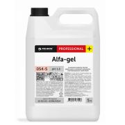 Средство для чистки сантехники/унитазов 5л ALFA-GEL Professional высококислотное, концентрированное, низкопенное Pro-Brite
