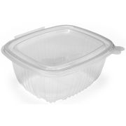 Контейнер с совмещ. крыш. прямоуг. ПП К-142, 500мл 142х126х60мм цвет прозр. (х60/240)