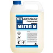 Жироудалитель, чистящий гель 5л МЕГОЛ М для плит/пароконвектоматов/духовок/грилей, щелочное АМС