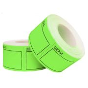 Ценник самоклеящийся цветной 50х40мм (Зеленый) 5х170 шт. (х5/100)