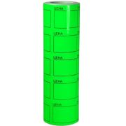 Ценник самоклеящийся цветной 36x25мм зеленый х150 5х170 шт. (х5/х200)