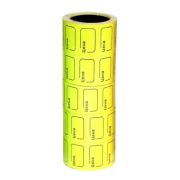 Ценник самоклеящийся цветной 30х20мм (Желтый) 5х170 шт. (х5/100)