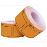 Ценник самоклеящийся цветной 50х40мм (оранж.) 5х170 шт. (х5/100)