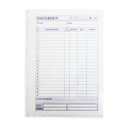 Бланк 32 копии/50 «Накладная самокопирующаяся», А5, 32 копий, (х1/5)