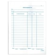 Бланк «Накладная», А5, 24 строки, синяя (х1/40)