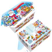 Коробка НГ из картона 300г 128х58х90мм (Конфета малая «Каток» с игрой и анимацией) (х1/300)