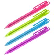 Ручка шариковая автоматическая, «OfficeSpace» 0,5-0,7мм (Синяя) (х1/12) Китай