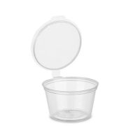 Соусник негерметичный с внутр. крыш. круглый 30мл 1232 Classic D=50мм цвет прозр. ОЗЛП/ВЗЛП (х80/1920)