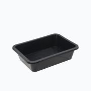 Соусник без крыш. прямоуг. 1584 ПП цвет Черный ОЗЛП/ВЗЛП (х630)