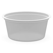Соусник под запайку без крыш. круглый 80мл D=75мм ПП цвет Белый Перинт (х50/1100)