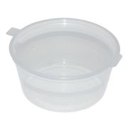 Соусник с внутр. крыш. круглый 50мл D=60мм цвет прозр. Д-полимер (х80/1200)