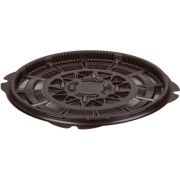 Дно для тортницы шипов. круглое ПС Т-023ДШ D=230мм Выс:11мм цвет Коричневый Комус (х1/125)