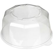 Крышка для тортницы круглая без ребер БОПС Т-023К D=230мм Выс:117мм цвет прозр. Комус (х1/125)