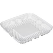 Дно для тортницы квадратное ПС Т-170Д(Т) 191х191х24мм цвет Белый Комус (х1/200)