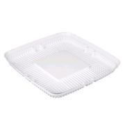 Дно для тортницы квадратное ПС Т-240/1Д 267х267х13мм цвет Белый Комус (х1/100)