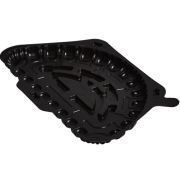 Дно для тортницы прямоуг. (для половинки торта) ПС Т-105/1Д 230х115х12мм цвет Коричневый Комус (х1/270)