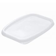 Крышка к среднему конт. 350-1000мл прямоуг. ПП 138х102мм цвет прозр. УЮ (х50/1000)