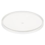 Крышка к банке под пресервы круглая ПП D=112мм цвет прозр. Перинт (х800)
