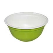 Контейнер без крыш. «Миска» круглый ВПС 500мл D=130мм Выс:65мм цвет Салатовый Протэк (х480)
