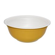 Контейнер «Миска» без крыш. круглая ВПС 750мл цвет Желтый Протэк (х540)