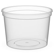 Банка под пресервы без крыш. круглая ПП 500мл D=112мм Выс:77мм цвет прозр. Перинт (х400)