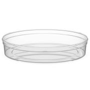 Банка под пресервы без крыш. круглая ПП 250мл D=145мм цвет прозр. Перинт (х400)