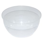 Банка под пресервы «Плошка» без крыш. круглая ПП 360мл D=112мм цвет прозр. Д-полимер (х400)