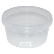 Банка под пресервы без крыш. круглая с упорным замком 500мл D=122мм цвет прозр. Д-полимер (х300)