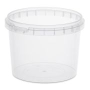 Банка с крыш. круглая с кз ПП 1511КП 700мл D=122мм цвет прозр. ОЗЛП/ВЗЛП (х1/180)