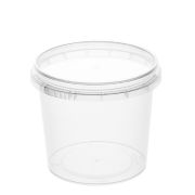 Банка с крыш. круглая с кз ПП 1210КПN 365мл D=95мм Выс:114мм цвет прозр. ОЗЛП/ВЗЛП (х1/160)