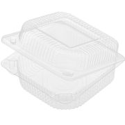 Контейнер с совмещ. крыш. прямоуг. БОПС РК-10(М)(Т) 0,2кг 98х96х53мм цвет прозр. Комус (х600)