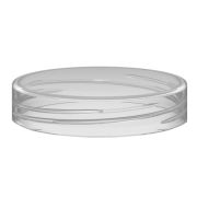 Крышка к резьбовой банке для пресервов круглая ПП D=55мм цвет прозр. Перинт (х1/960)