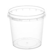 Банка без крыш. круглая ПП 360мл D=93мм цвет прозр. ОЗЛП/ВЗЛП (х1/120)