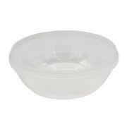 Банка под пресервы «Плошка» без крыш. круглая прозр. ПП 500мл D=145мм Выс:45мм цвет прозр. Перинт (х400)