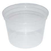 Банка под пресервы без крыш. круглая 500мл D=112мм цвет прозр. Д-полимер (х400)