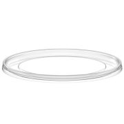 Крышка к банке под пресервы круглая ПП для 180, 200, 250, 350, 500мл D=145мм цвет прозр. Перинт (х600)