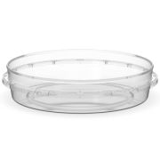 Банка под пресервы без крыш. круглая ПП 75мл D=93мм цвет прозр. Перинт (х560)