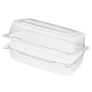 Контейнер с совмещ. крыш. прямоуг. БОПС РК-35(М)(Т) 0,5кг 210х106х82мм цвет прозр. Комус (х1/280)