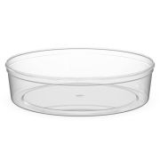 Банка под пресервы без крыш. круглая ПП 350мл D=145мм Выс:37мм цвет прозр. Перинт (х400)