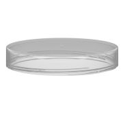 Крышка к резьбовой банке для пресервов круглая (шарм) ПП D=106мм цвет прозр. Перинт (х1/240)